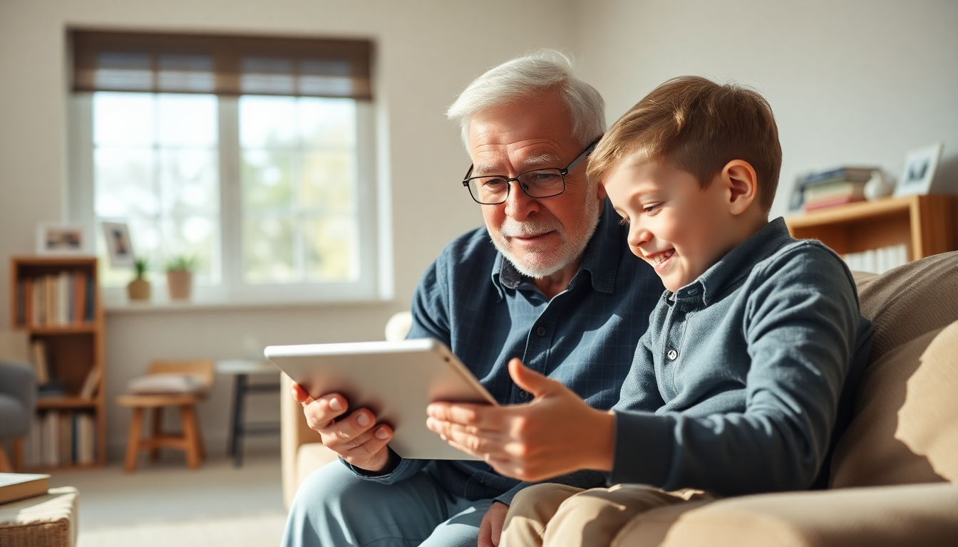Come nonni e nipoti possono imparare insieme dalla tecnologia