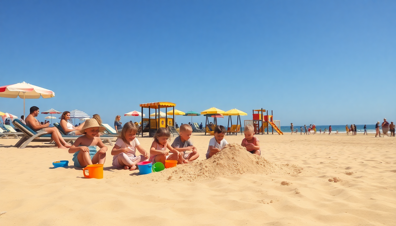 Le migliori spiagge e località di mare per famiglie con bambini