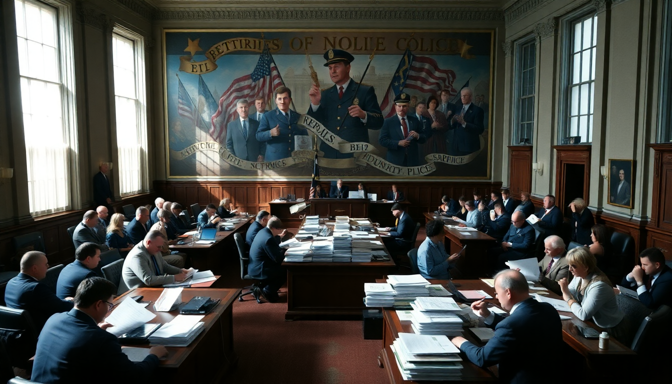 Aumento delle pensioni per i poliziotti in pensione a New York