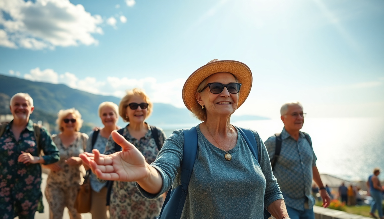 Dieci mete ideali per le vacanze dei pensionati nel 2025