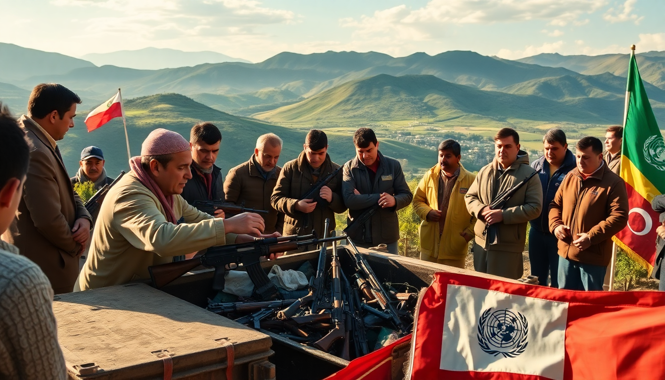 Il disarmo del Pkk: un passo verso la pace in Kurdistan
