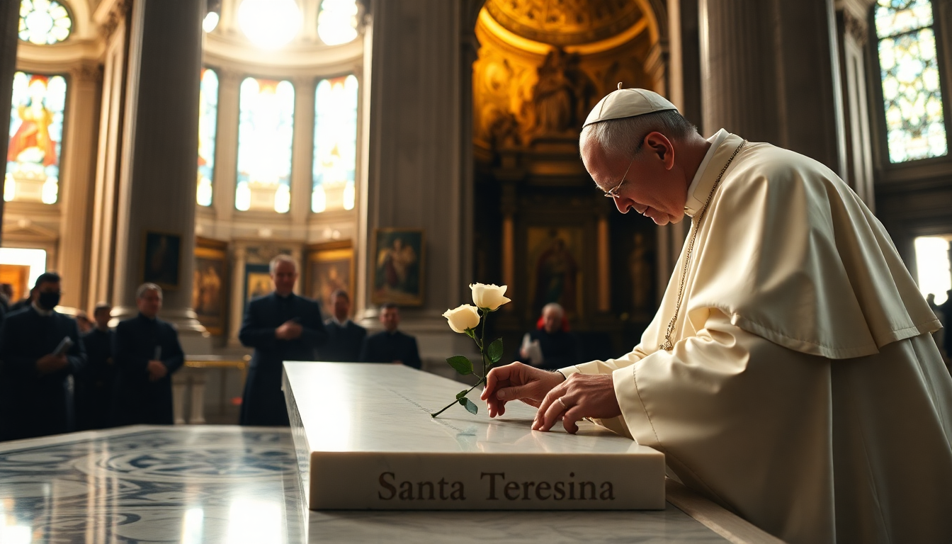 Il Papa Leone XIV visita Santa Maria Maggiore