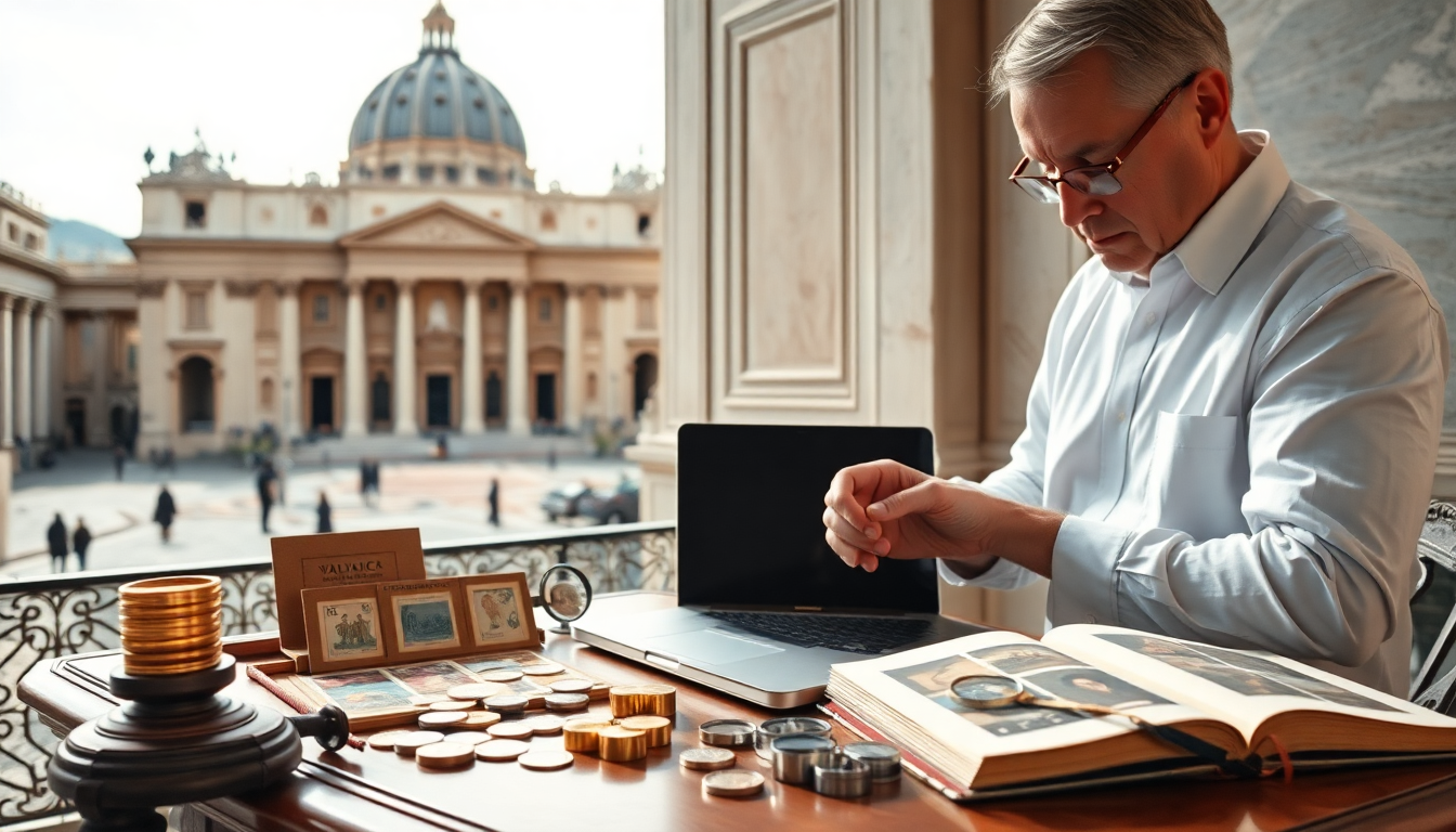 Il Vaticano lancia un nuovo e-shop per collezionisti