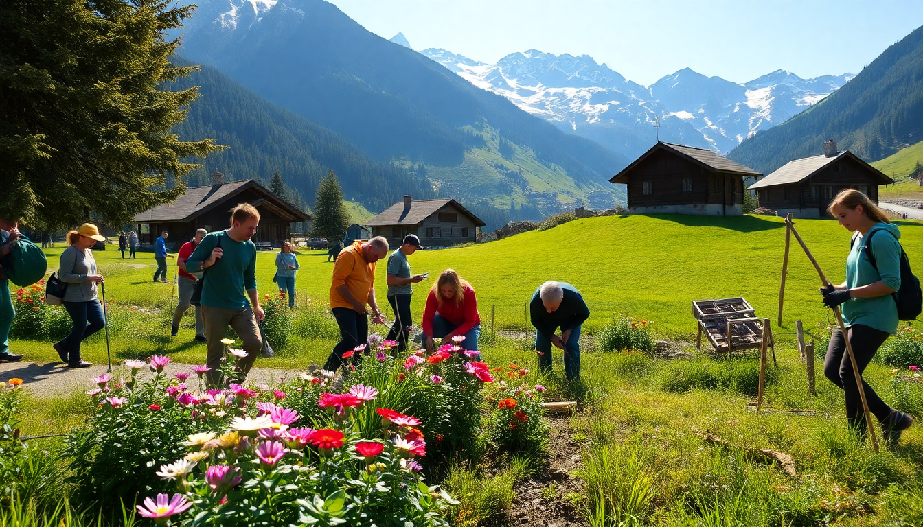 Il volontariato in montagna: un’esperienza che cambia la vita