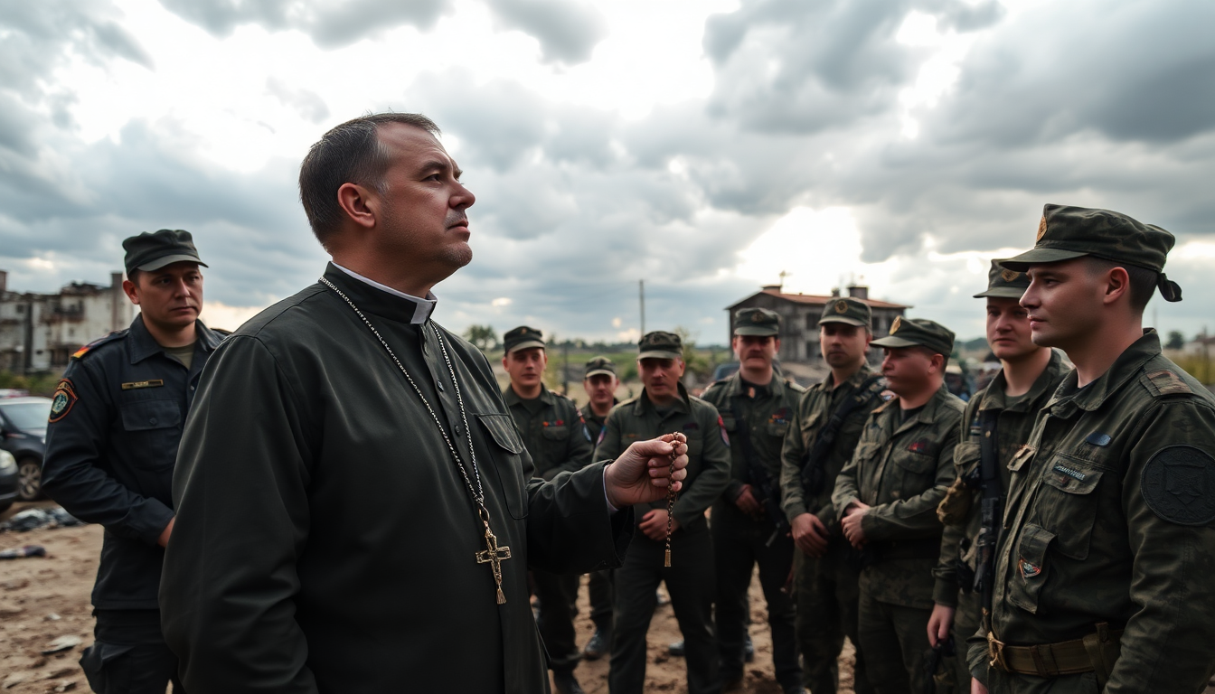 La forza della fede: il ministero di un cappellano militare in Ucraina
