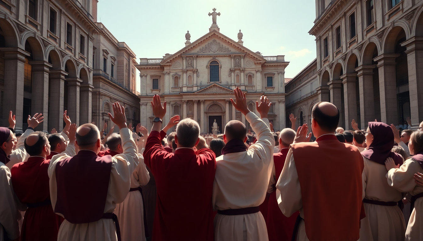 La gioia della comunità agostiniana per l’elezione di Leone XIV