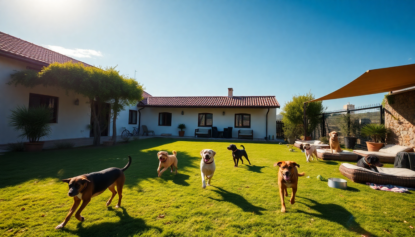 La pensione per cani Lupercali: un rifugio sicuro e accogliente