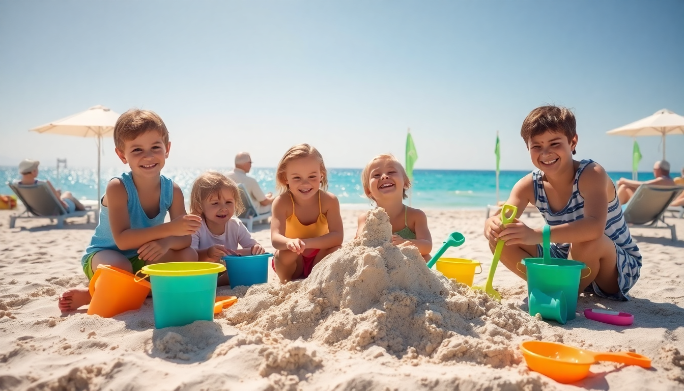 Le migliori spiagge per vacanze indimenticabili con i nipoti