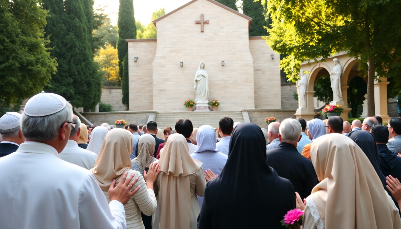 Papa Leone XIV visita il Santuario della Madre del Buon Consiglio