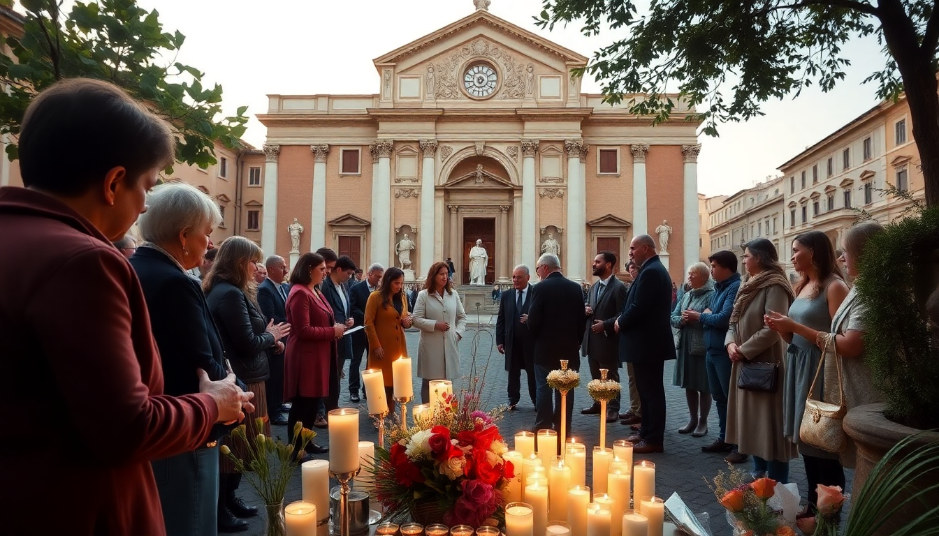 Un momento di riflessione alla Basilica di Santa Maria Maggiore