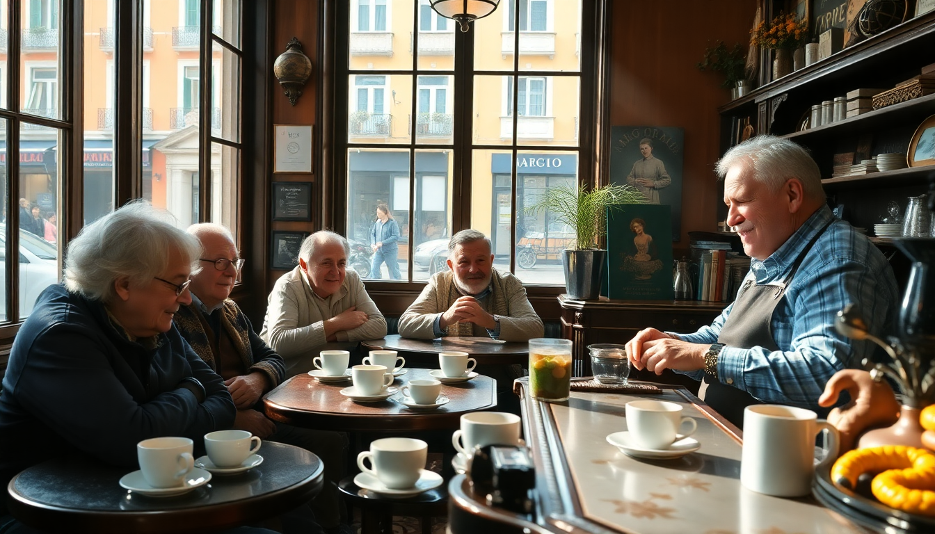 Il bar di Ventimiglia sorprende i pensionati con caffè gratis in segno di gratitudine