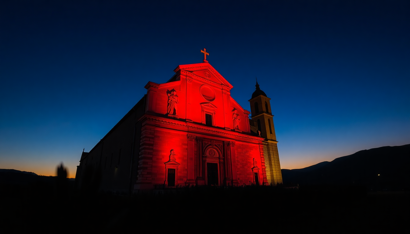 La Basilica di San Francesco si tinge di rosso per la Giornata Mondiale del Donatore di Sangue