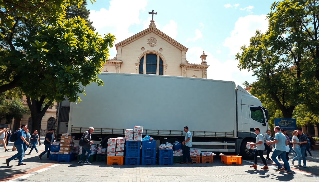 La generosità del Papa: un tir carico di aiuti umanitari per l’Ucraina