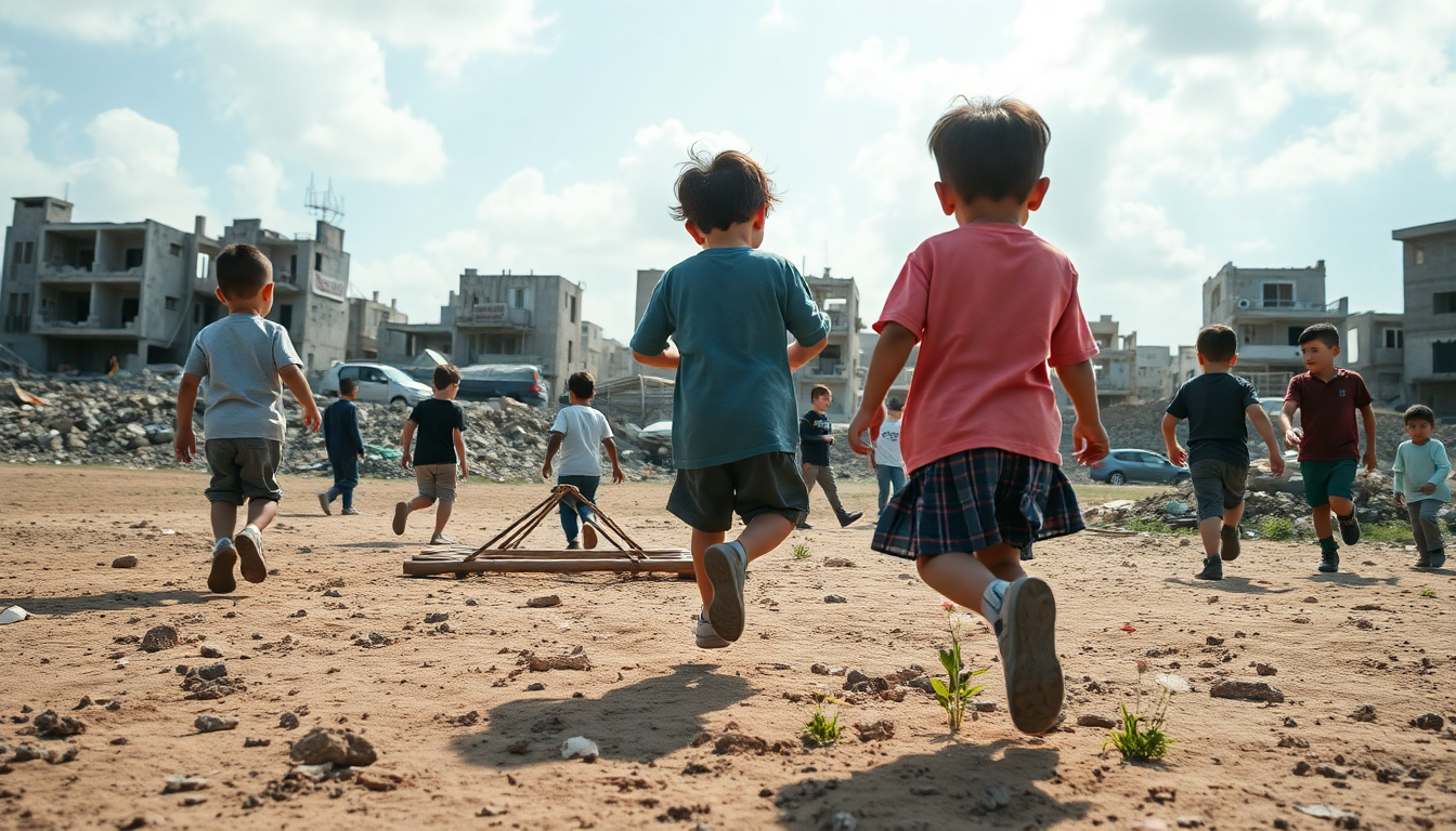 La storia di Rawan: speranza e resilienza tra i bambini di Gaza