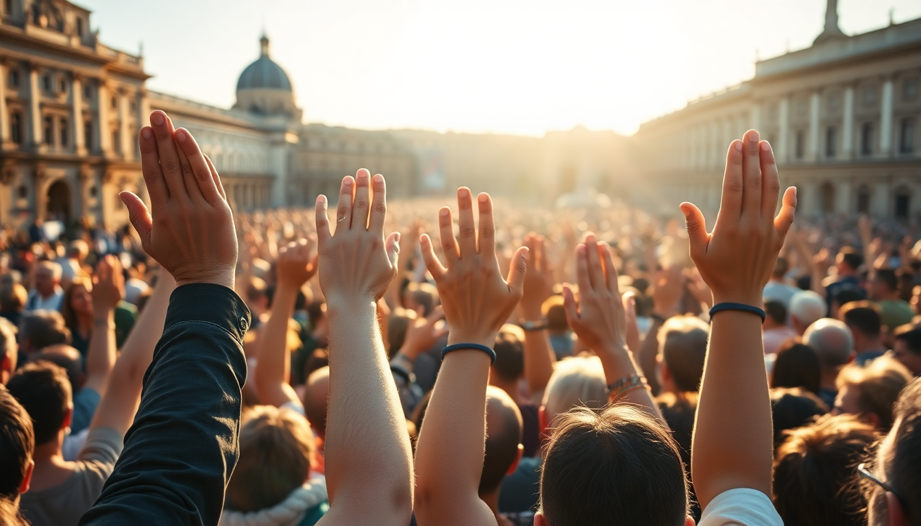 Papa Leone XIV invita alla pace e al dialogo per un futuro migliore nel 2025