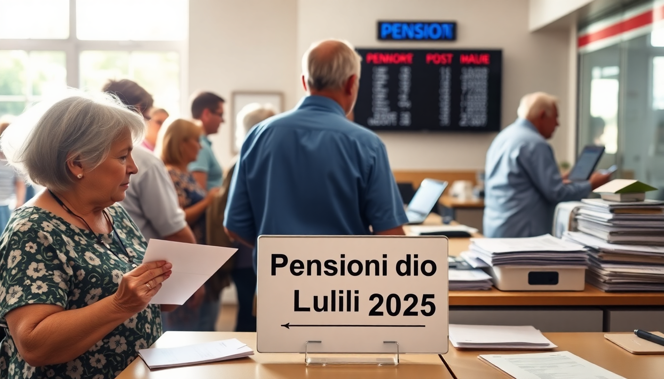 Cosa aspettarsi dalle pensioni di luglio 2025