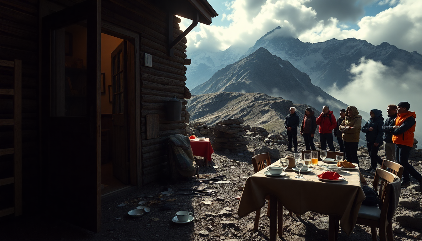 Crisi al rifugio Andossi: un accoltellamento che cambia tutto