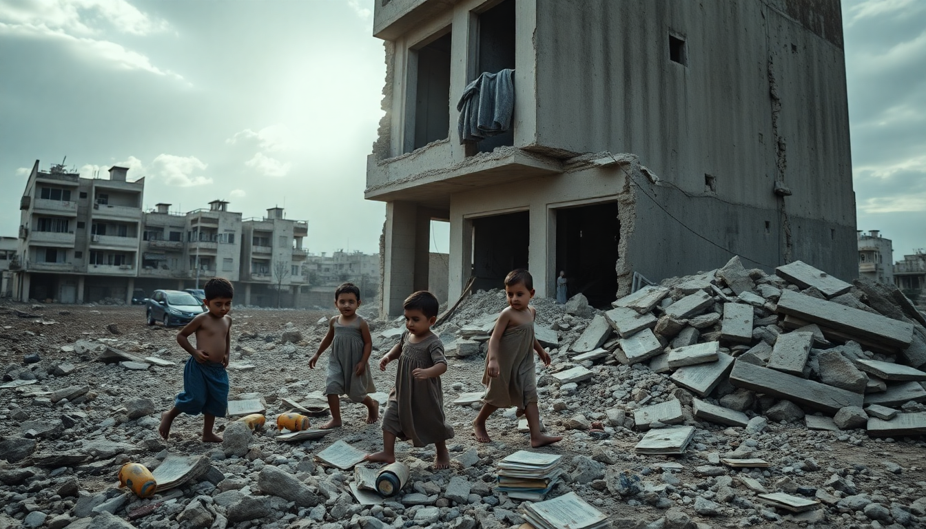 Gaza: la sofferenza infantile e la necessità di un intervento globale