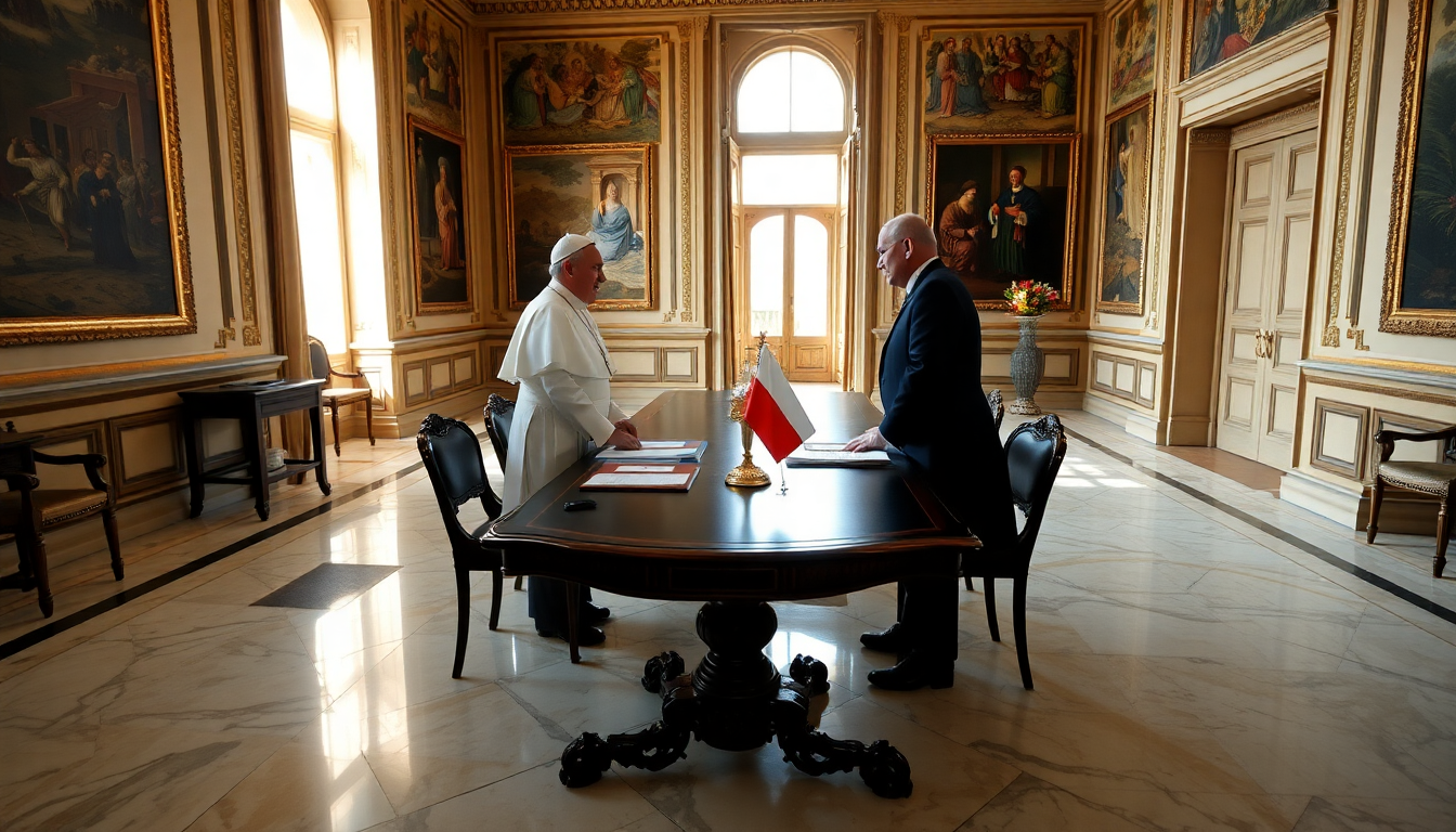 Il significato dell’incontro tra il Papa e il presidente polacco