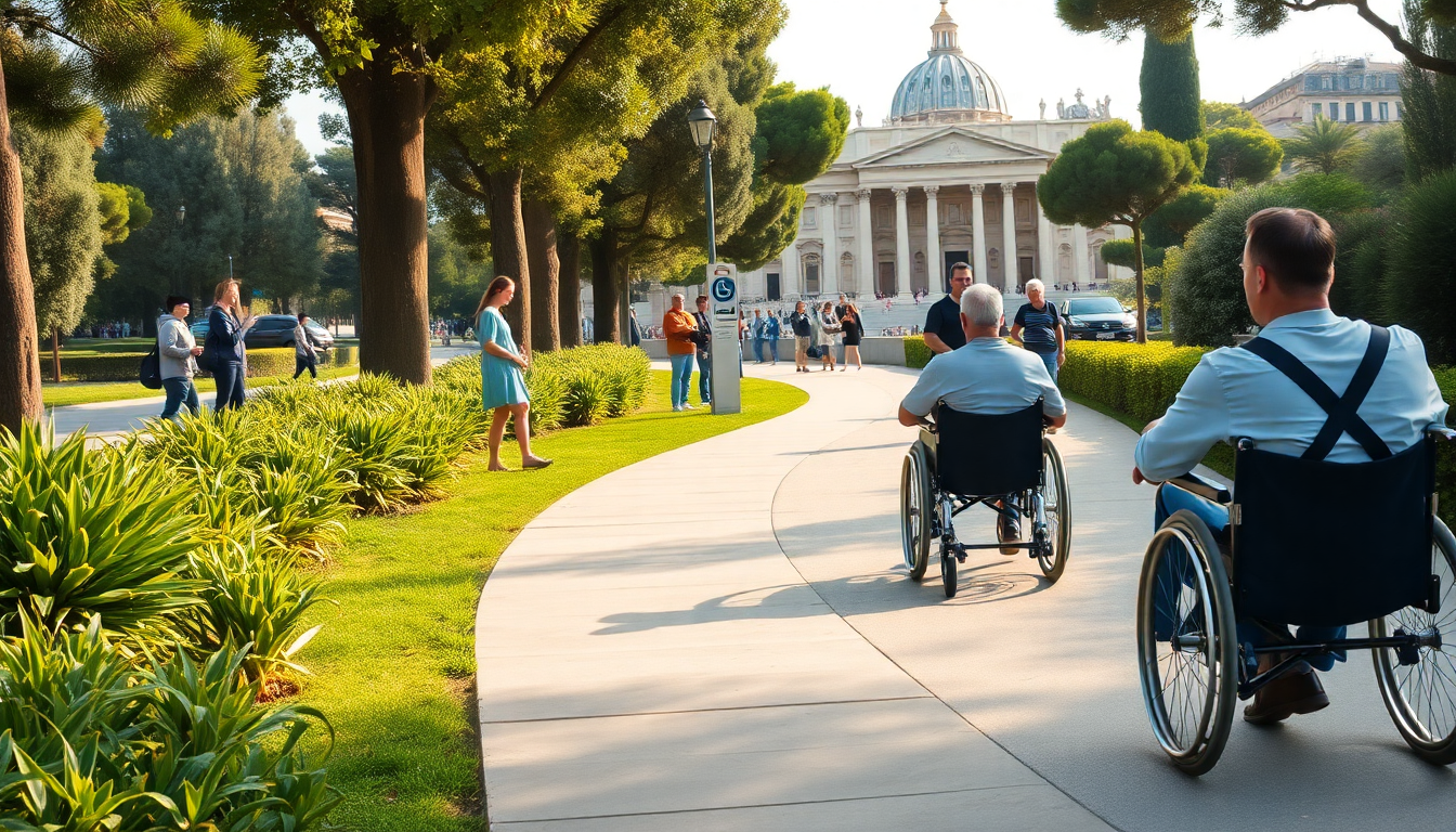 Iniziative per una Roma accessibile: il nuovo progetto di segnaletica inclusiva