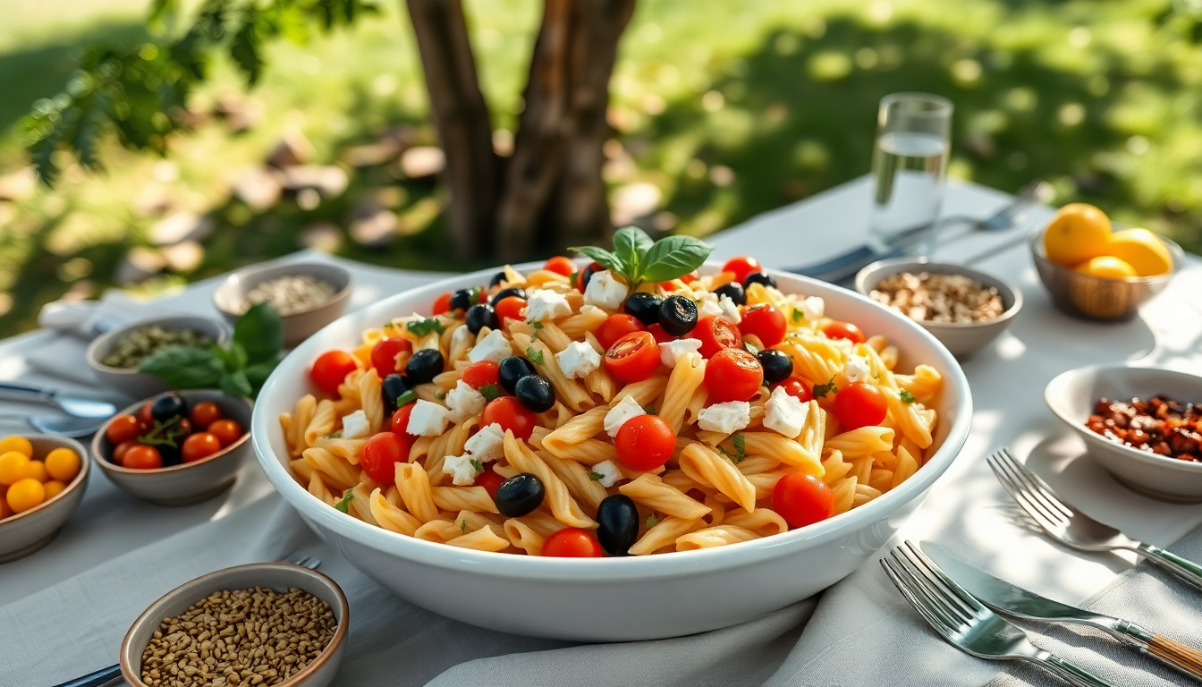 Insalata di pasta: ricetta estiva per deliziare il palato
