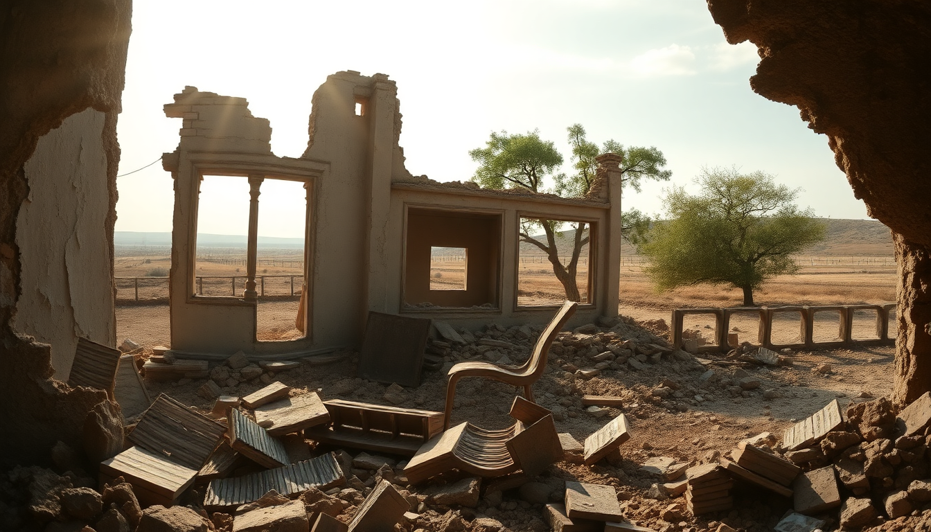 La resilienza della memoria: riflessioni su una casa di famiglia distrutta