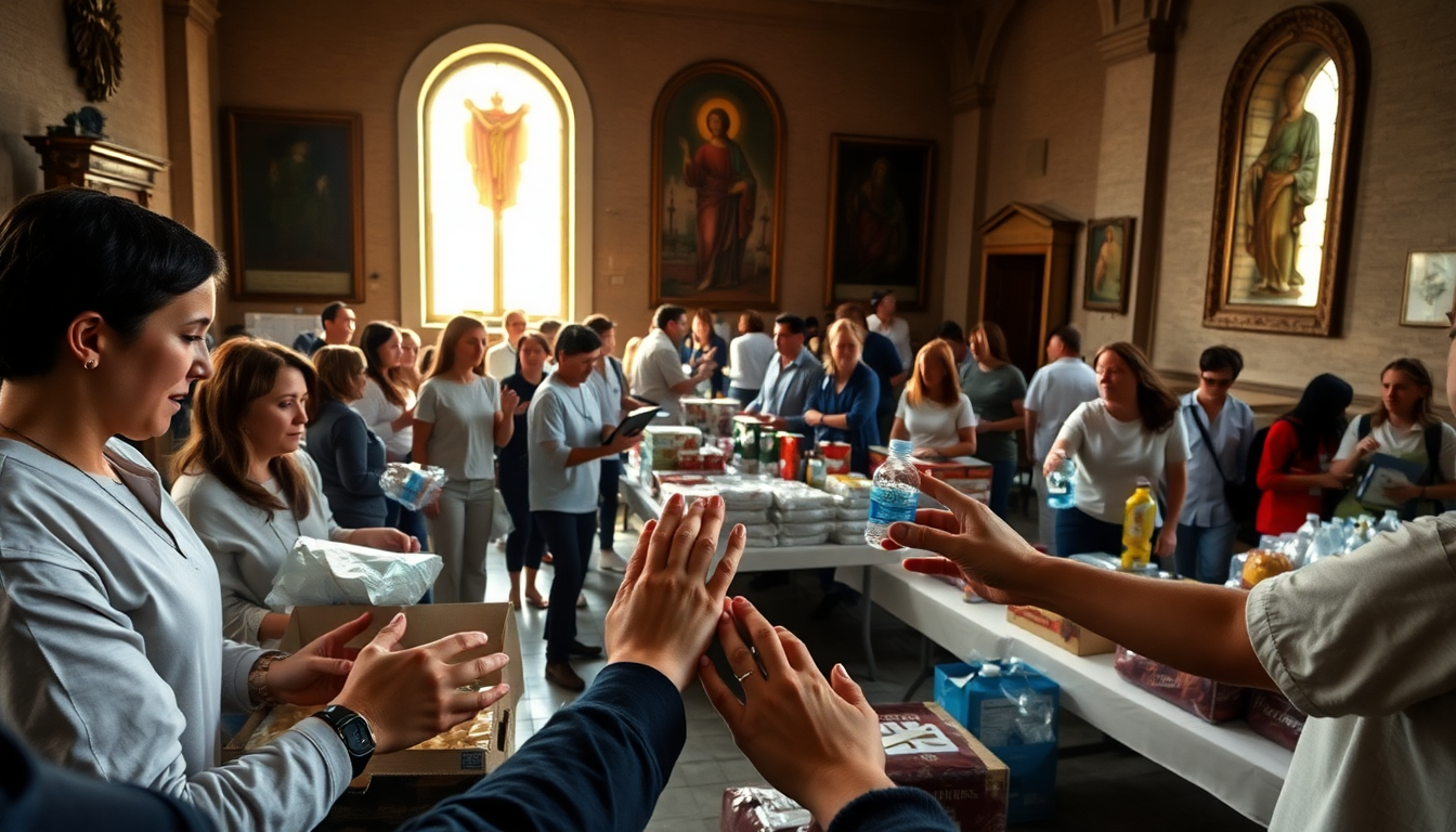 La risposta della comunità a un’esplosione a Roma: un caso di solidarietà