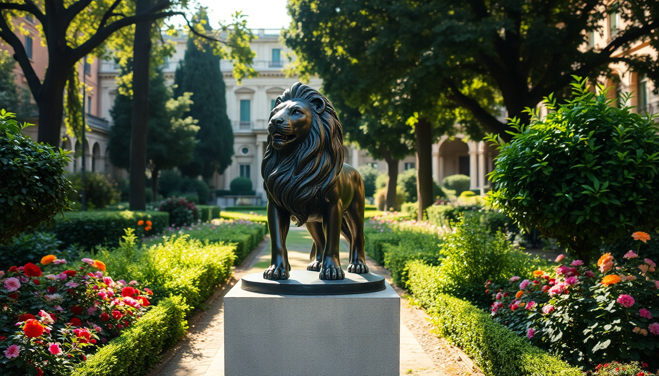 L’arte e la spiritualità si incontrano nei giardini della Villa Magistrale