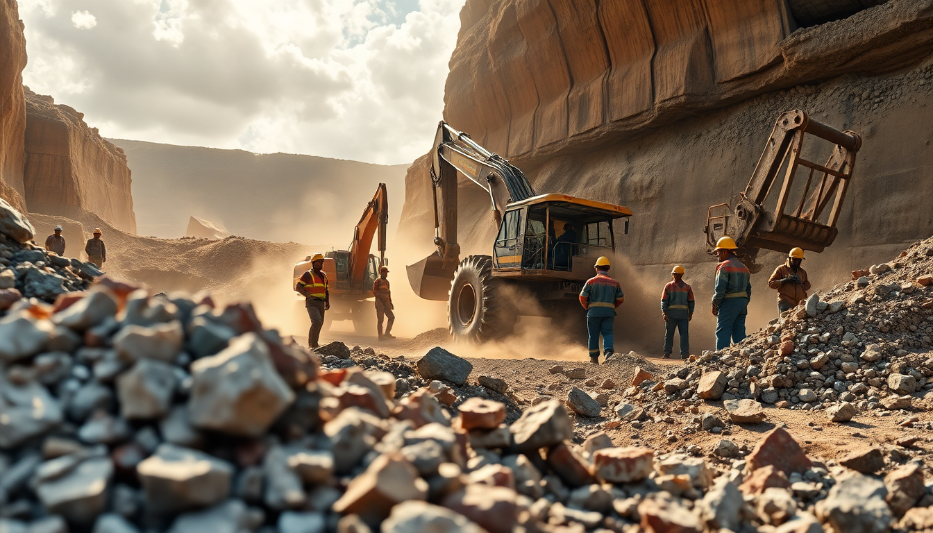 Le sfide dell’industria mineraria sudafricana: un’analisi approfondita