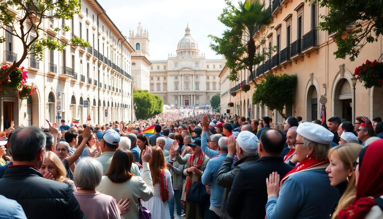 Leone XIV a Castel Gandolfo: un evento che ha unito la comunità
