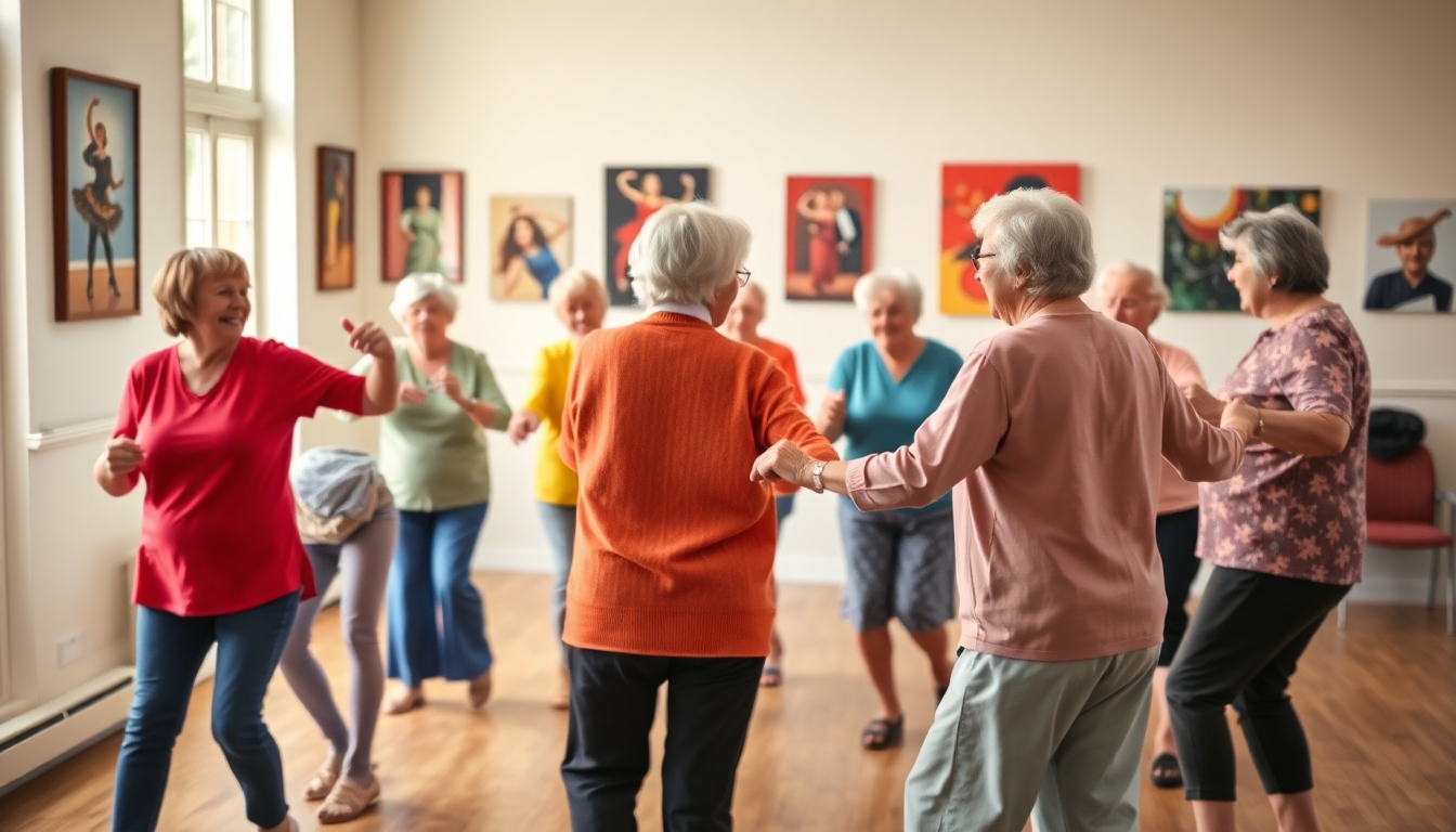 L’importanza della danza per la comunità degli anziani