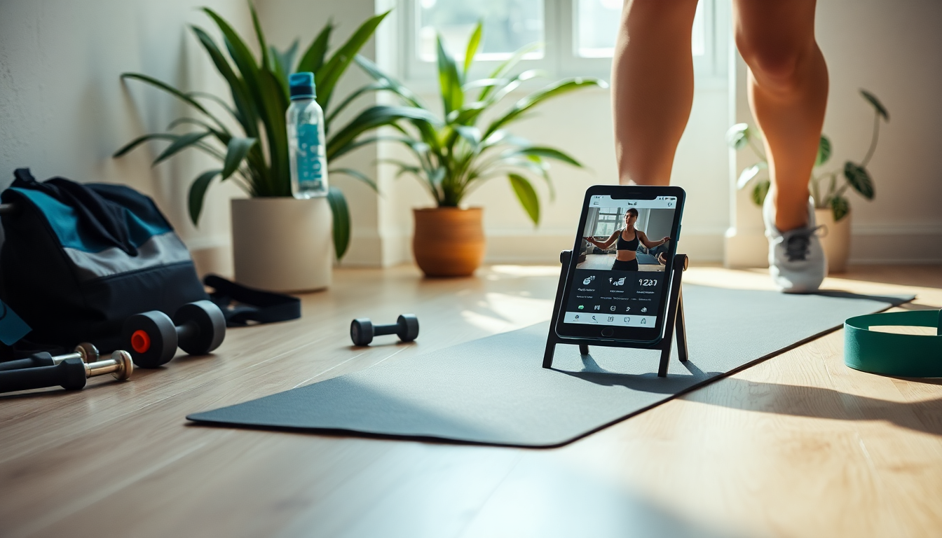 Scopri come il fitness virtuale trasforma la tua routine di allenamento