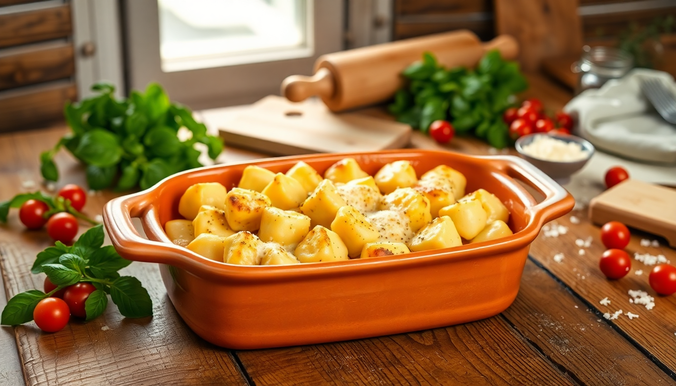 Gnocchi al forno della nonna: la ricetta autentica e confortante