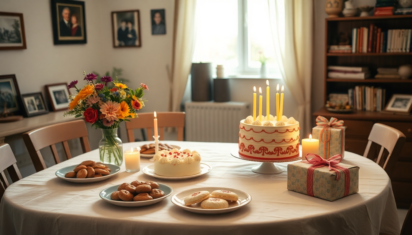 Idee creative per festeggiare il compleanno di un genitore anziano