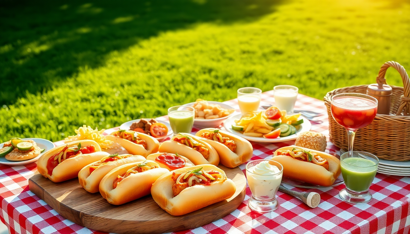 Ricette estive: panini da hot dog e dolci da gustare sotto il sole