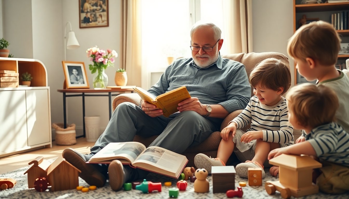 Come i nonni possono arricchire la vita dei nipoti