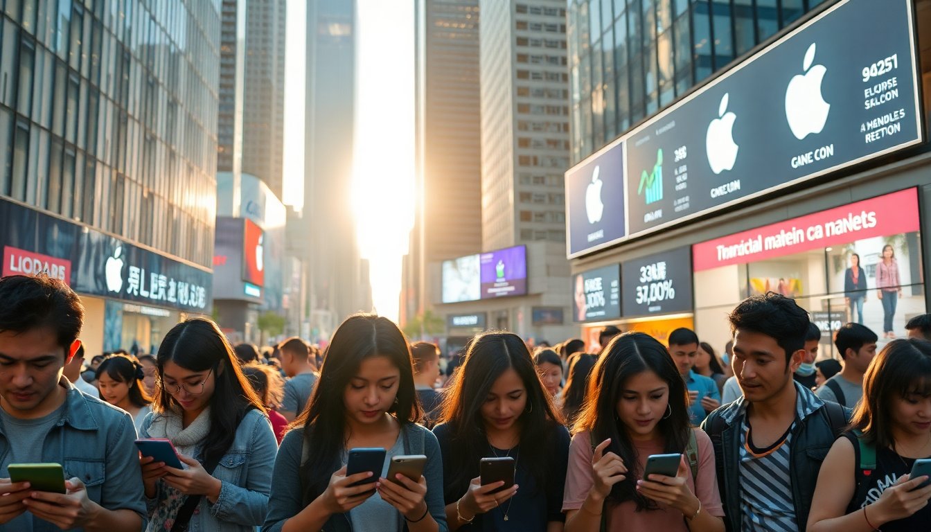 Analisi della performance di Apple nel contesto del mercato tecnologico nel 2025