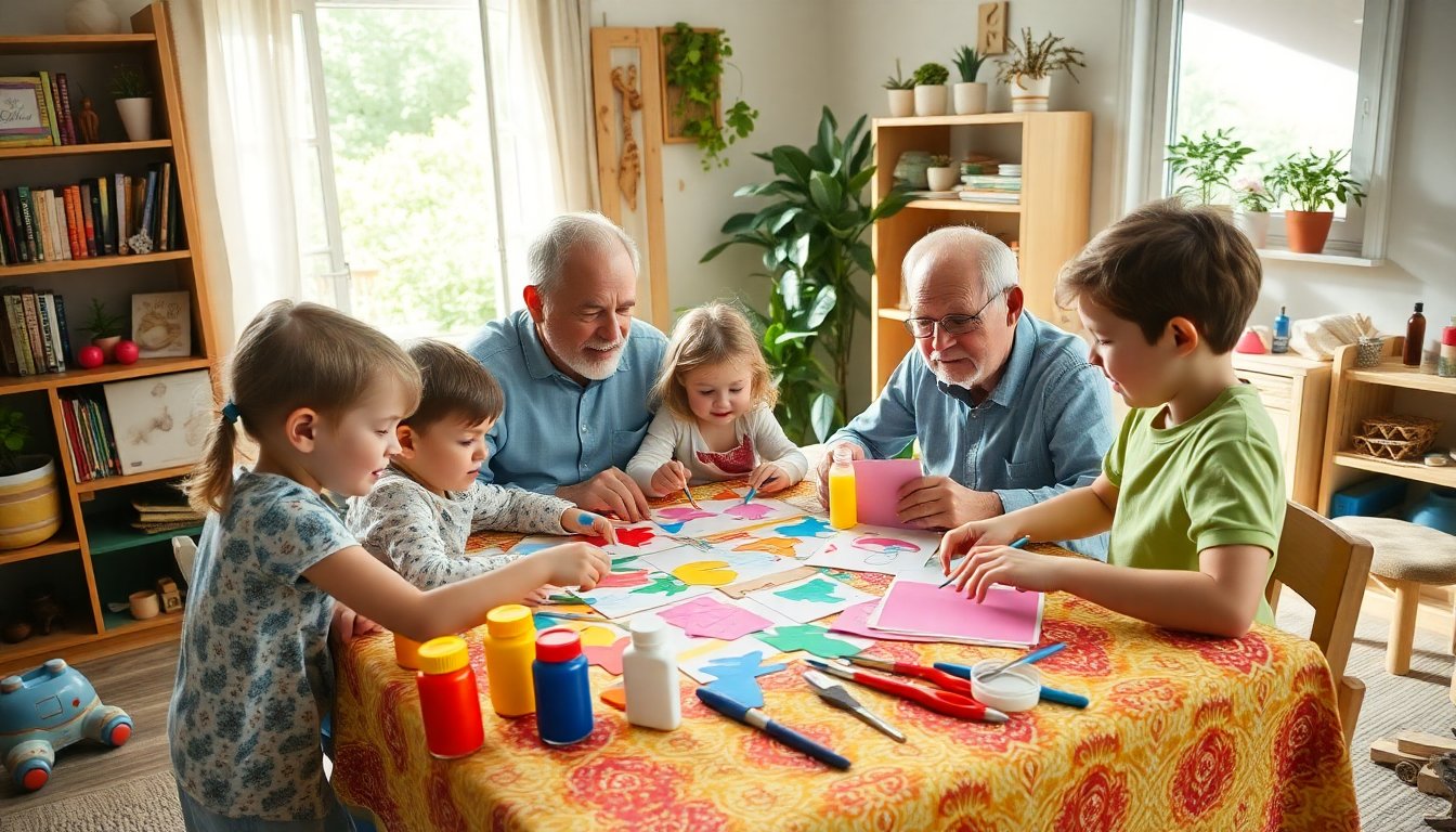 Attività divertenti e educative per i nipoti: idee pratiche