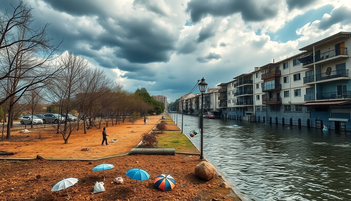 Impatto del cambiamento climatico sulle nostre vite quotidiane