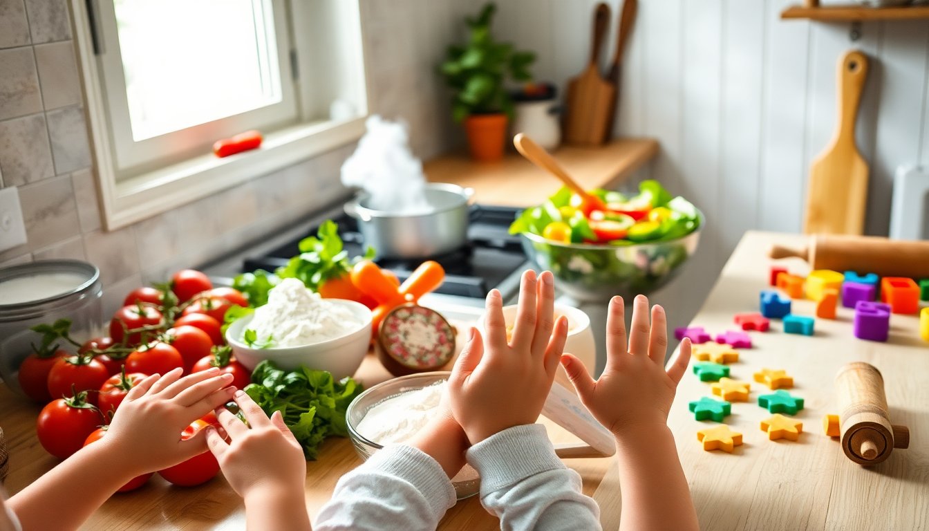 Ricette semplici e divertenti da cucinare con i nipoti