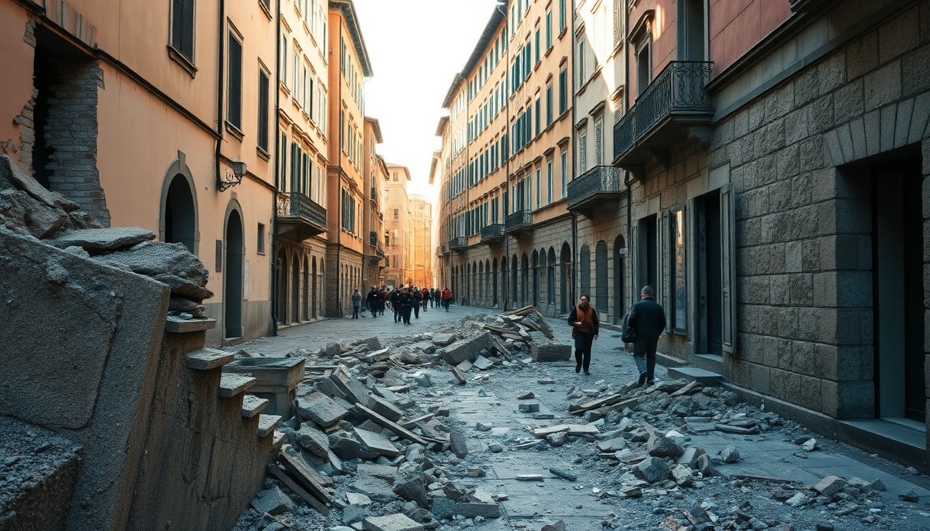 Terremoto di magnitudo 6.5 colpisce il centro Italia