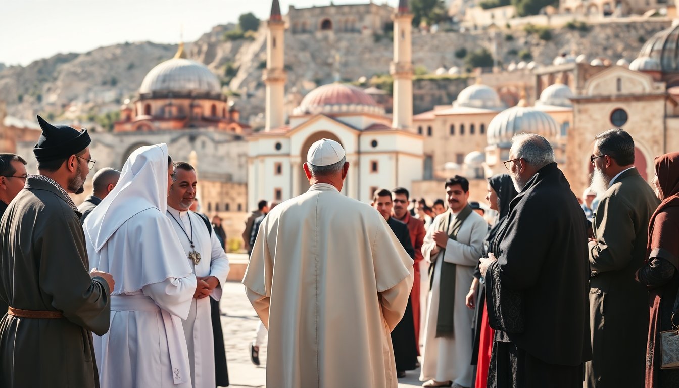 Papa Leone XIV in Turchia e Libano: un viaggio per l’unità dei cristiani
