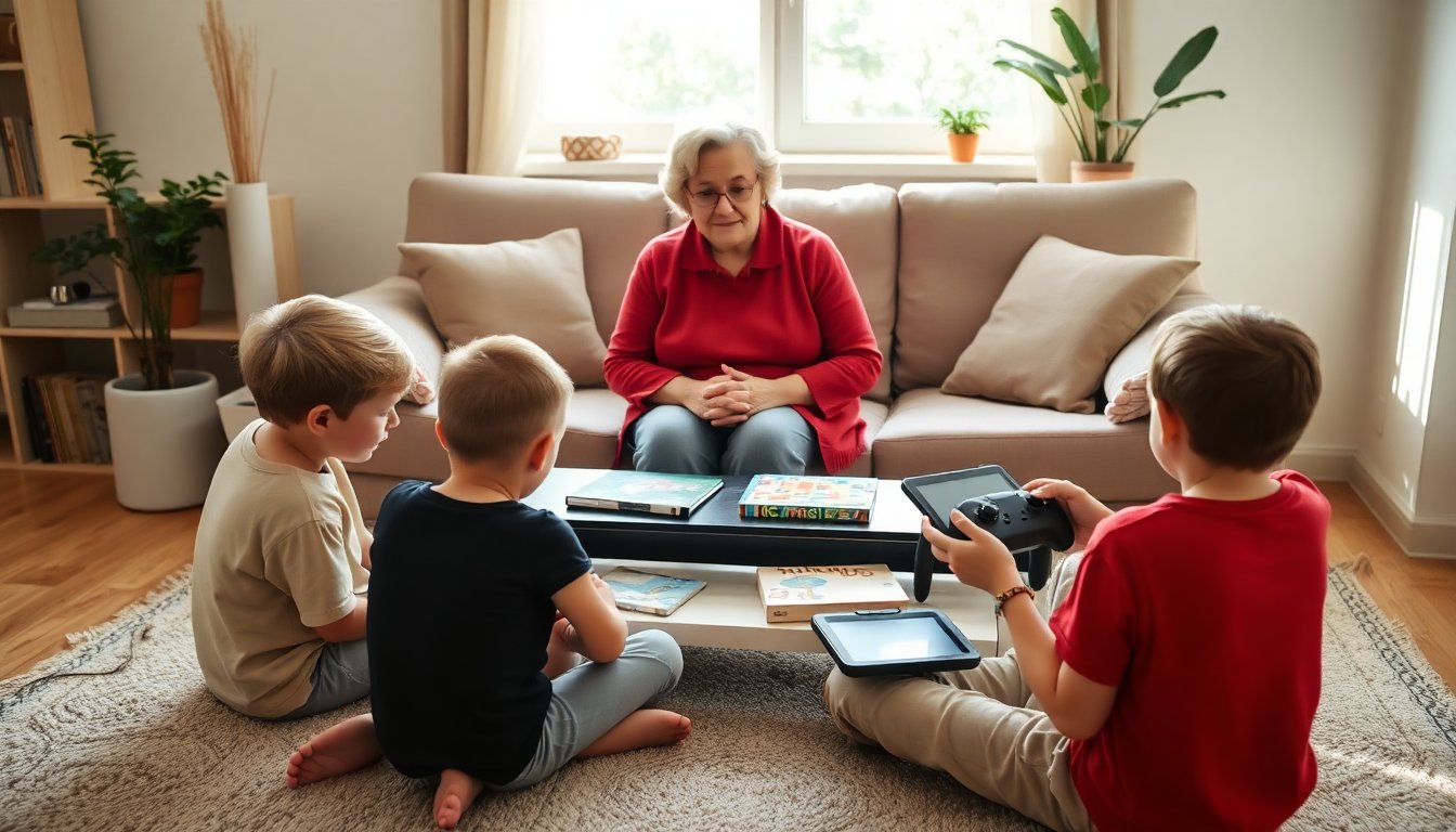 Strategie per Nonne: Come Connettersi con i Nipoti nell’Era Digitale