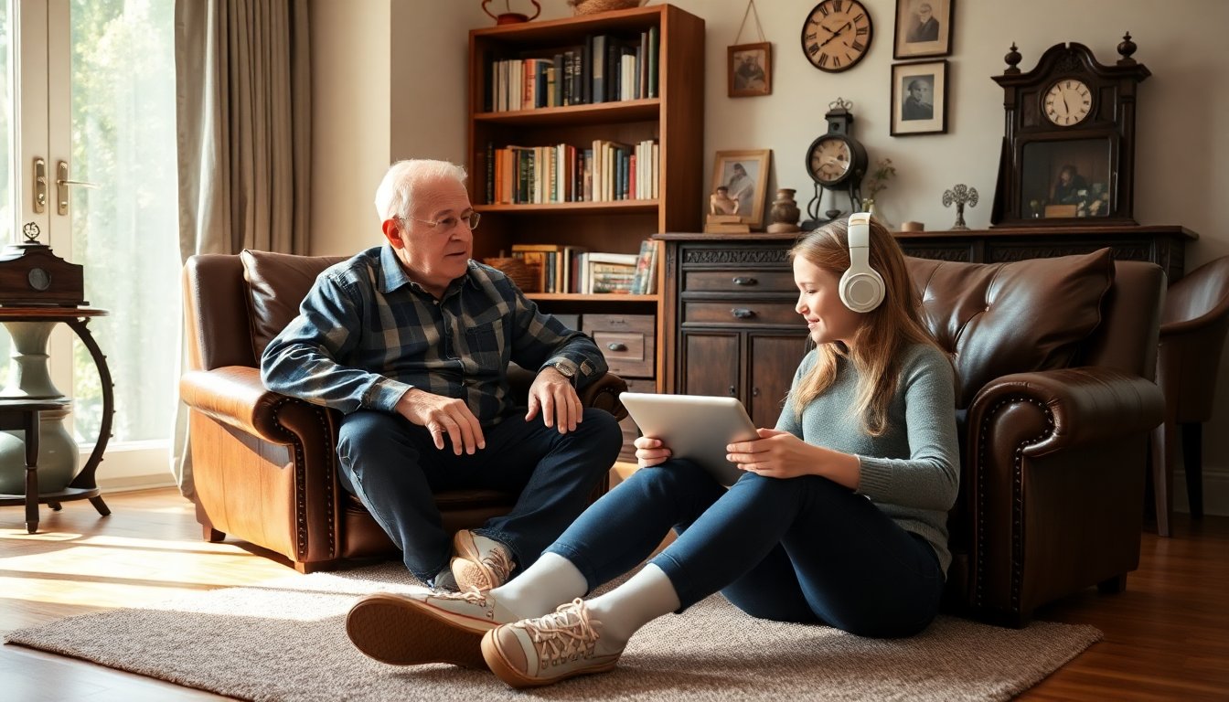 Strategie per nonni per relazionarsi con nipoti adolescenti