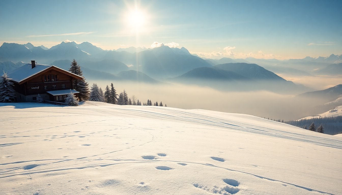 Un’Avventura Incredibile nei Pascoli Alpini d’Inverno: Scopri la Magia della Natura