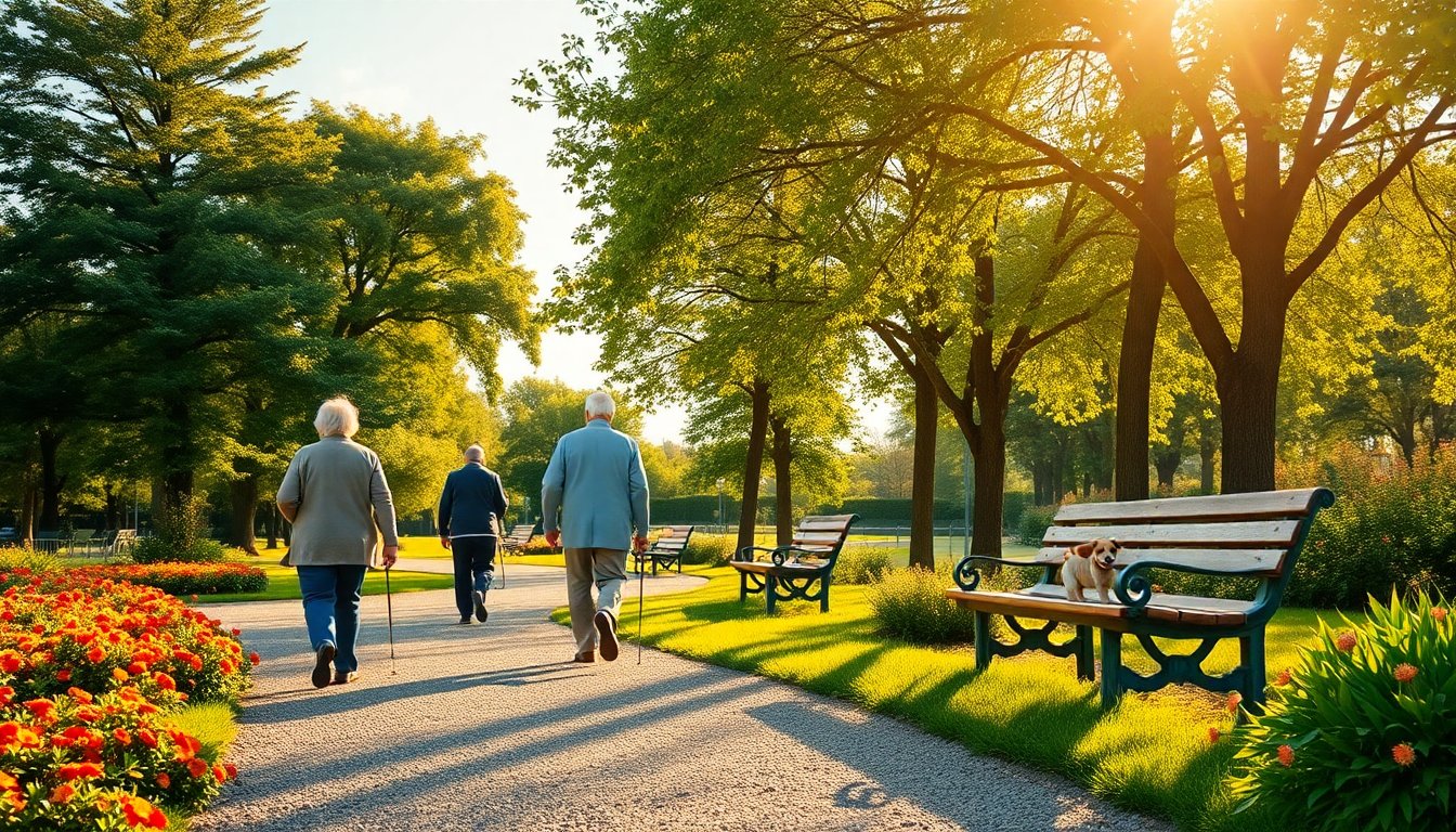 Camminare: I Benefici per la Salute degli Anziani
