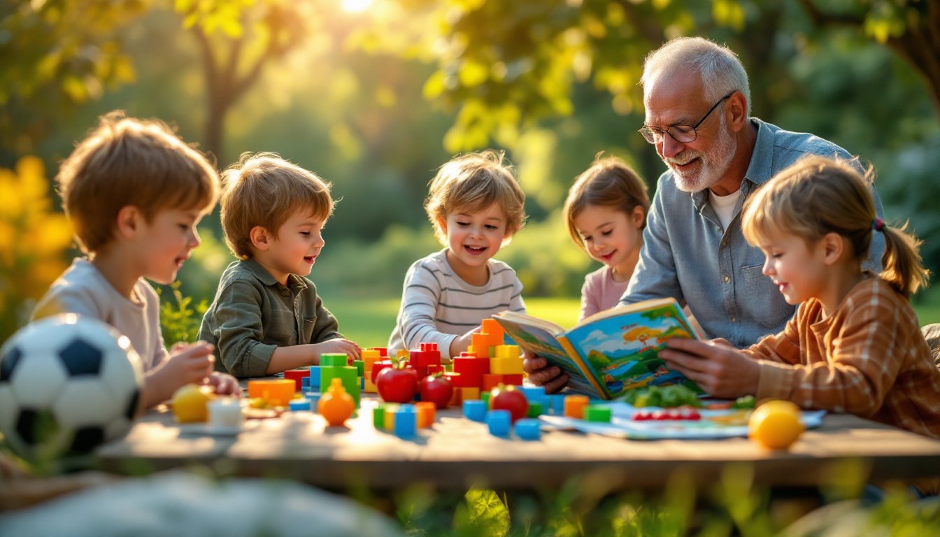 Come educare i nipoti per affrontare un futuro incerto
