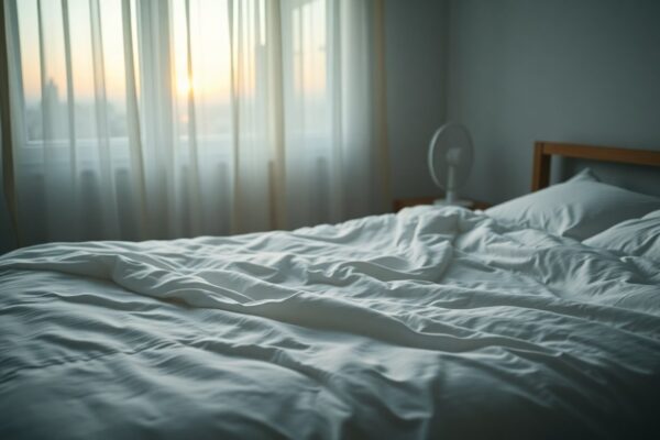 Dormire bene con il caldo: tessuti, ventilazione e idratazione serale