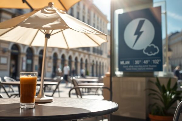 Weekend a Milano: sole e caldo con allerta temporali