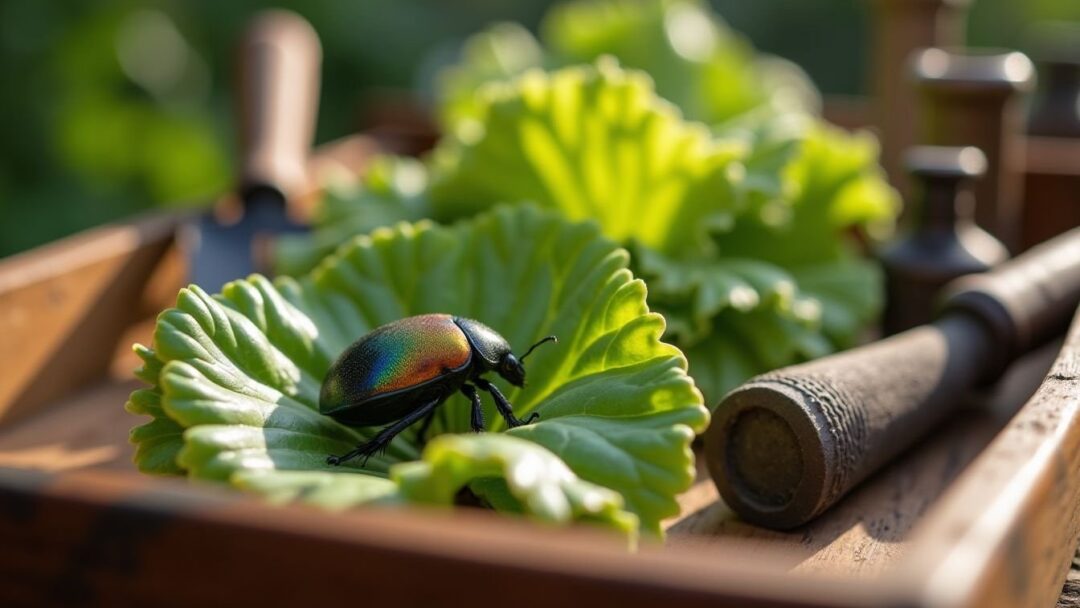 Coleottero giapponese nell’orto: riconoscimento e difesa dolce